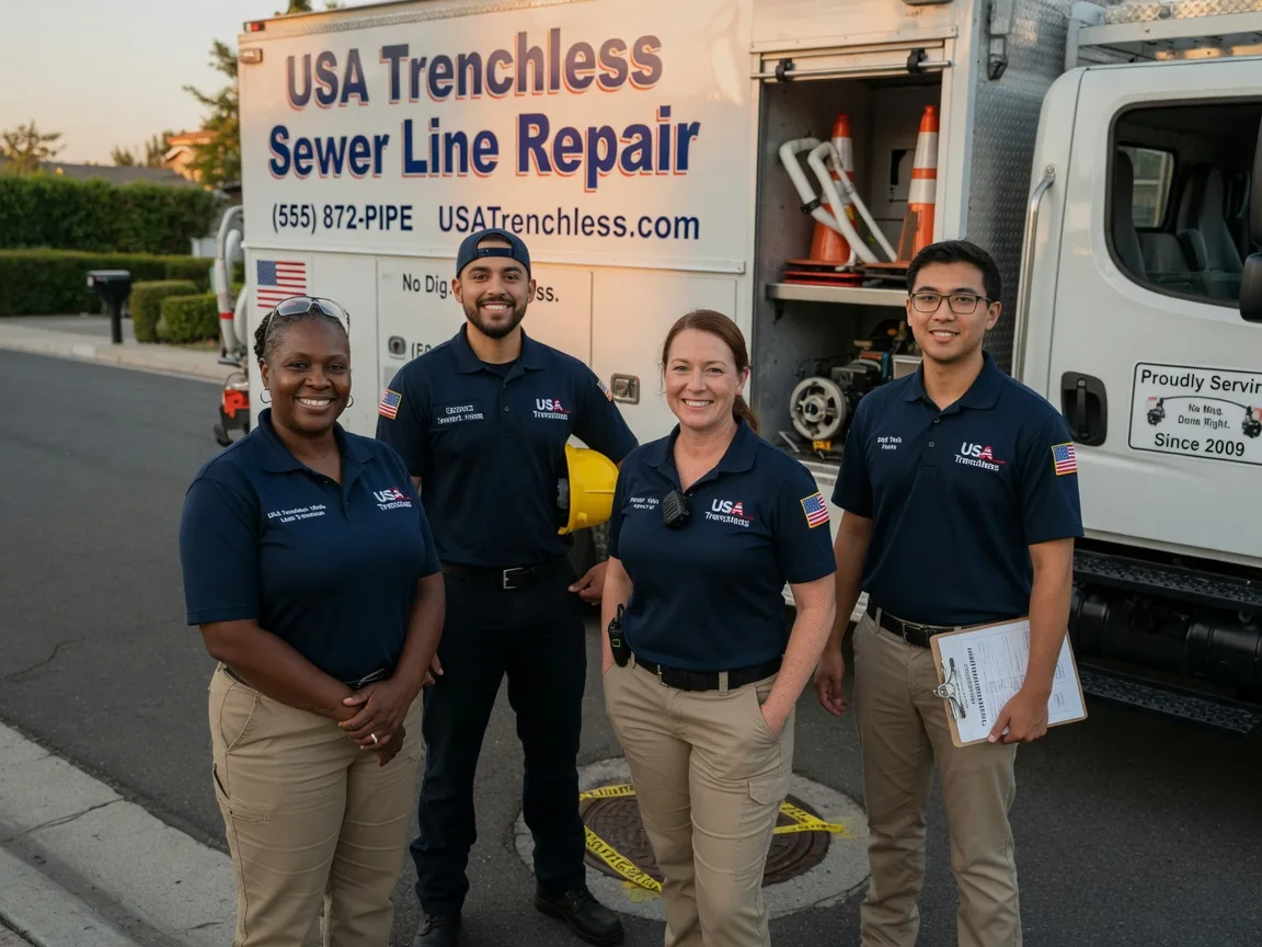 Sewer Line Repair company in Converse, LA
